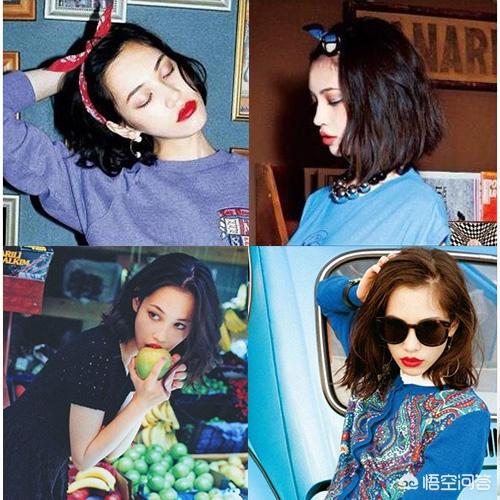 短卷发造型:适合大脸女生的短发卷发发型有哪些？