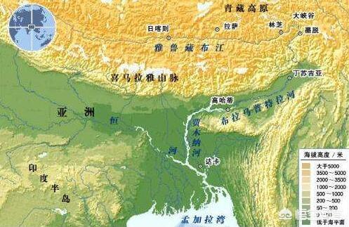 雅鲁藏布江和恒河是什么关系？谁是谁的支流？