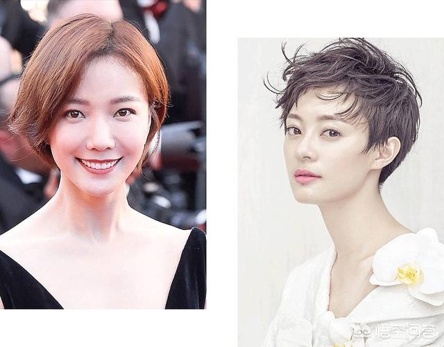 海青短发图片:为什么有些女生留短发就很好看，而有些人就不好看