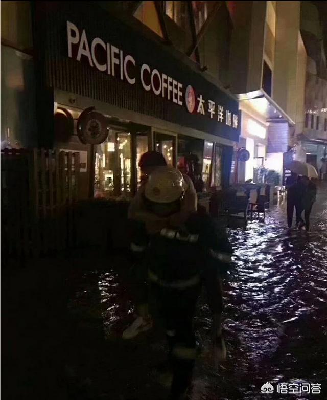 消防员救狗跳粪坑:怎么看待兰州突降暴雨，消防员营救“巨婴”？