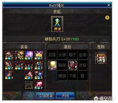 dnf大龙猫的漫游换装:DNF这么多职业中哪个职业的完美buff换装是最需要氪金的？