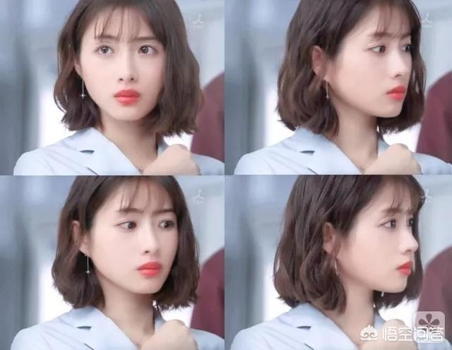 短卷发造型:适合大脸女生的短发卷发发型有哪些？