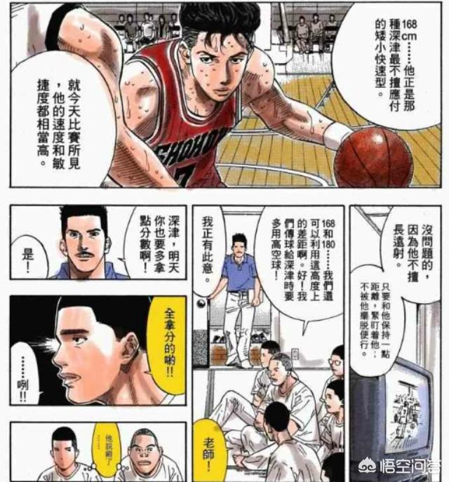 《灌篮高手》山王对湘北一战,堂本比深津要多得分,为什么结果他最后却只拿到5分？