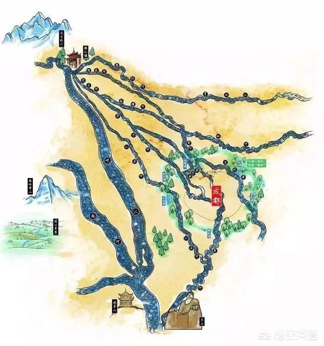 在历史上，成都平原被水淹没过吗？