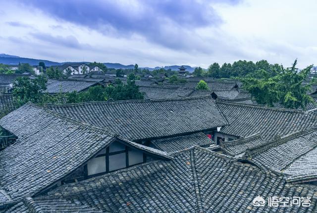 古城四川阆中的什么最著名？