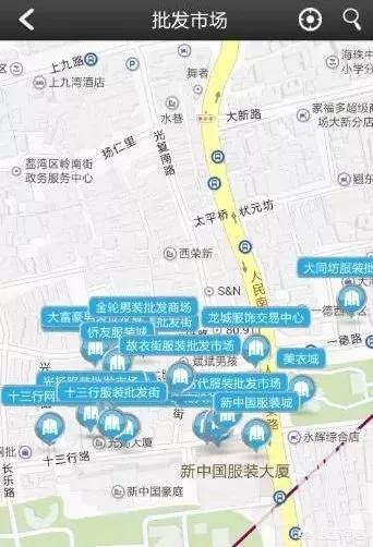 yifupifashichang:广州有几个服装批发市场？