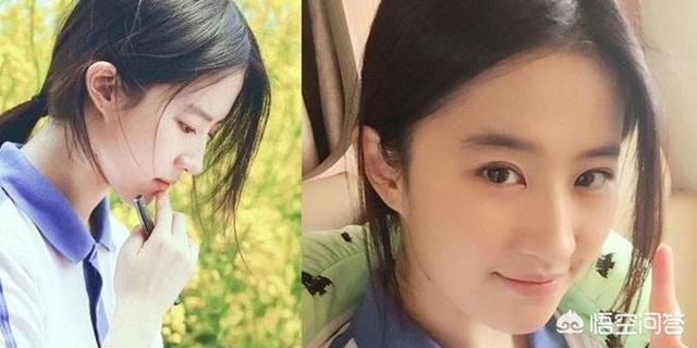 女明星素颜对比照:你觉得哪些女明星即使素颜也依旧好看？