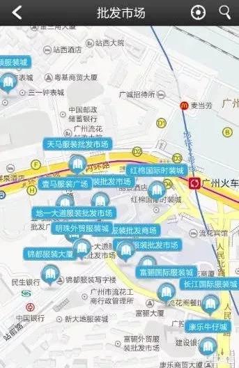 yifupifashichang:广州有几个服装批发市场？