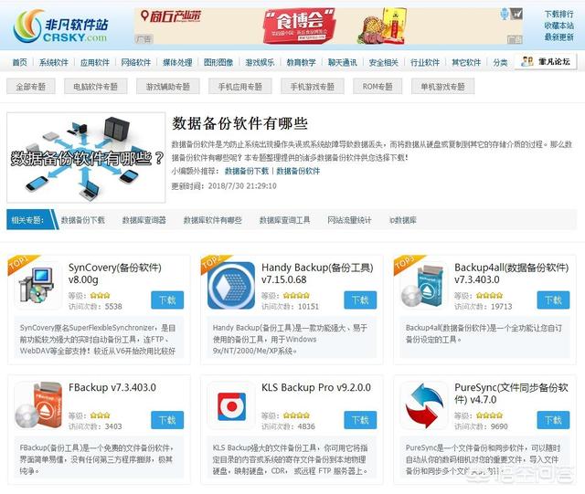 有没有好的数据备份软件？
