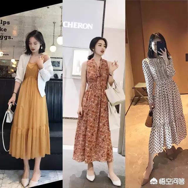 针织衫修身连衣裙:矮个子女生适合穿连衣裙吗