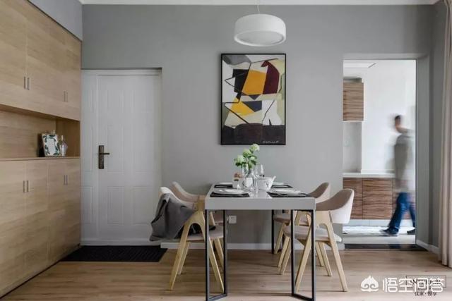 鞋柜放在入户门哪侧好,开门就是客餐厅，鞋柜如何摆？