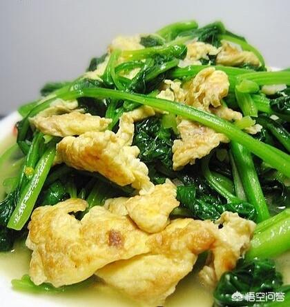青菜炒鸡蛋的做法,菠菜炒鸡蛋的制作方法是什么？