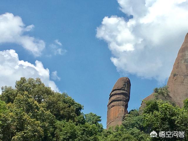发现者陶瓷:韶关丹霞山的阴阳元石是天生的奇观，还是人工的制作呢？