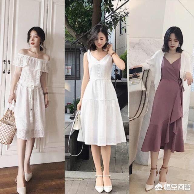 针织衫修身连衣裙:矮个子女生适合穿连衣裙吗