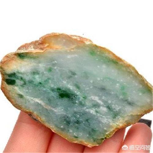 翡翠白皮料是什么场口,翡翠原石拖沙是什么意思？