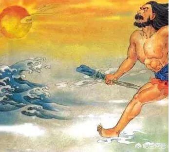 《山海经》中的夸父追日有什么内涵？为什么茅盾说是巨人族与神争权？