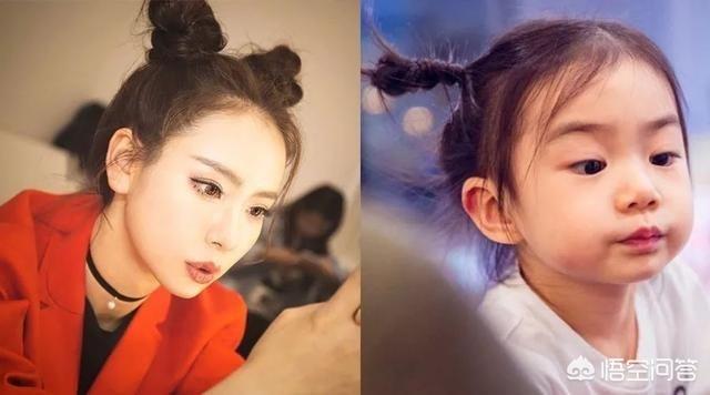 戚薇女儿:网友评论：戚薇女儿lucky越来越像她了你认为呢