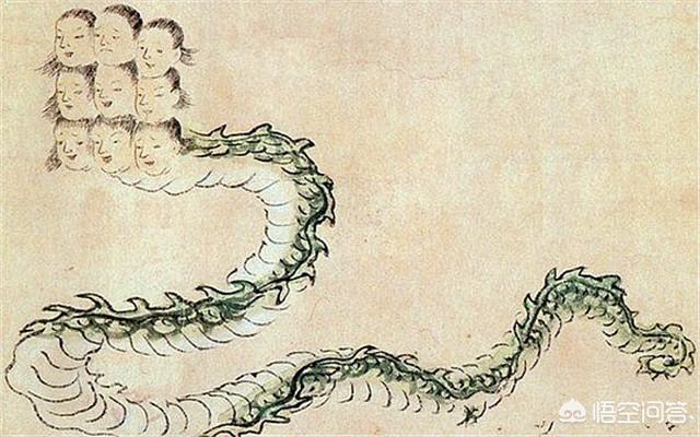 头条问答 - 《山海经》中的九头蛇相柳是什么来历,和日本的八岐大蛇有