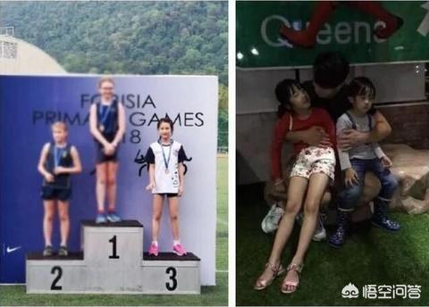 古巨基婚礼:焦恩俊罕见晒女儿长腿照，星二代谁的腿更长？
