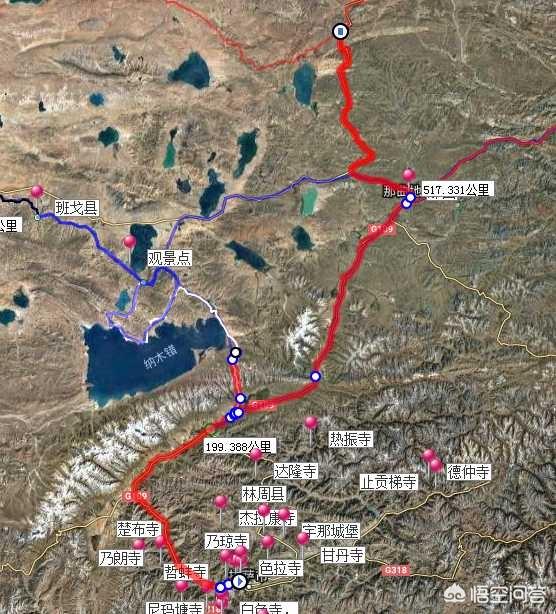 萨路基沙漠追羚羊视频:拉萨自驾经纳木错到格尔木这段行程和住宿怎么安排？
