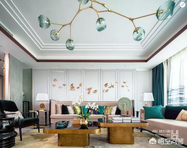 沙发上的画位置示意图,中式沙发的背景墙画，有什么讲究？