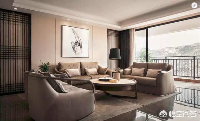 沙发上的画位置示意图,中式沙发的背景墙画，有什么讲究？