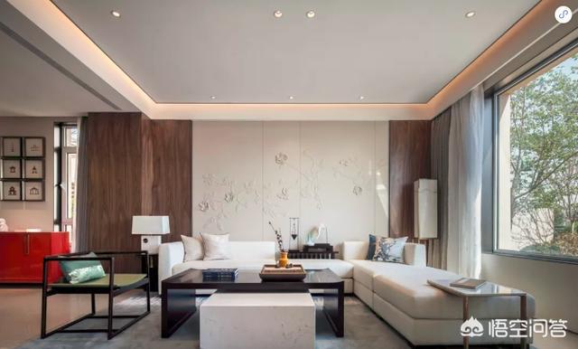 沙发上的画位置示意图,中式沙发的背景墙画，有什么讲究？