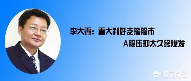 李大霄说自己对股民问心无愧，你怎么看？