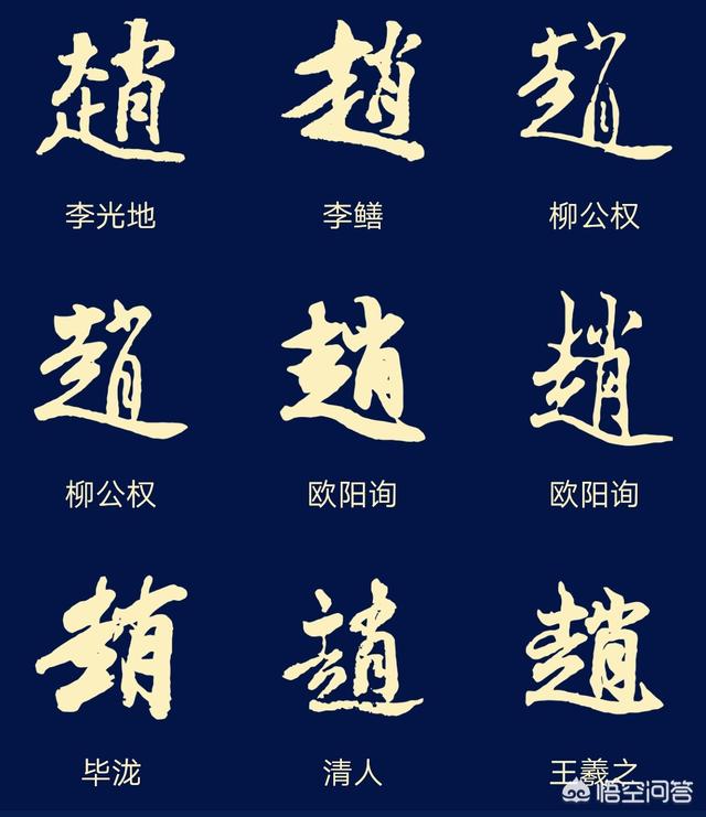 草书,楷书和行书,给人的第一印象是:雅美脱俗,古法谨严,结构特点奇特