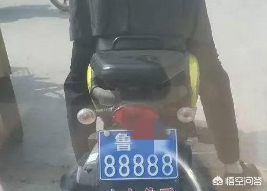 头条问答 为啥摩托车牌是黄色的 5个回答
