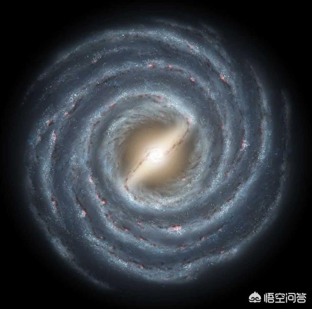 双悬臂星系图片