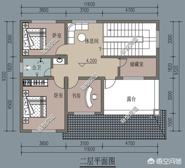 2022年面宽十一米进深八米自建房怎样设计合理舒适？