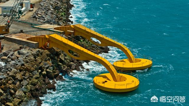 在巴西塞阿拉州佩森港,就有这样一个海浪发电装置.