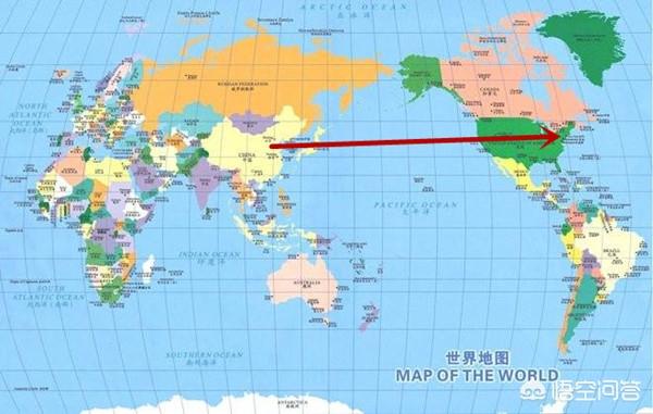 为何中国飞往美国的飞机不直接横飞太平洋,而是要绕上一圈？