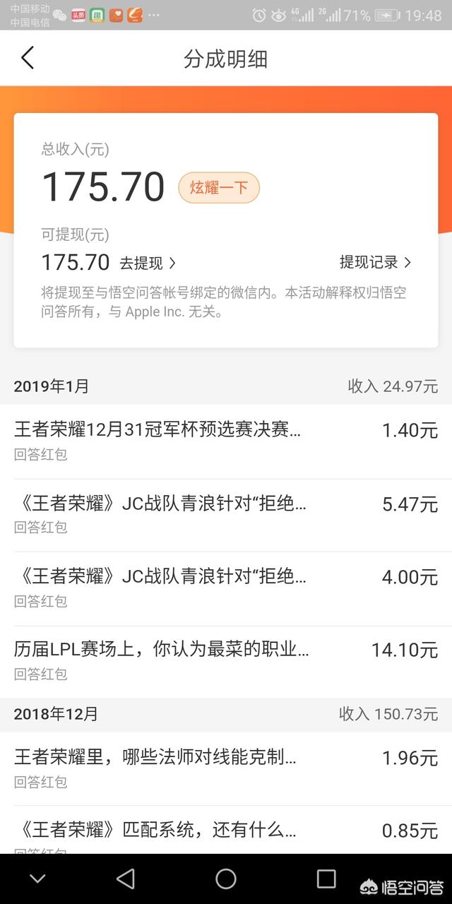 悟空问答怎么开通收益？