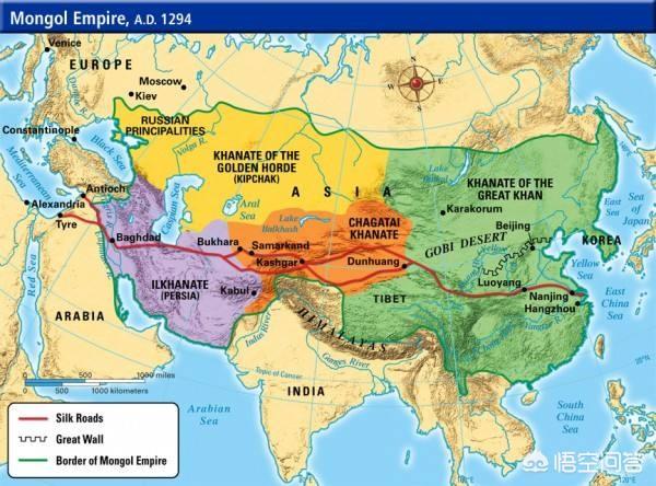 蒙古族支系的分布，蒙古族的起源和形成