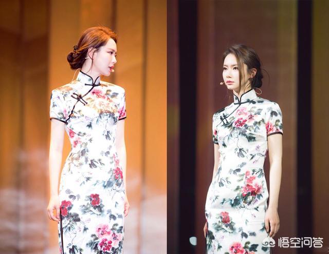 戚薇的中国旗袍装扮好美,还有哪些明星穿旗袍让你惊艳？