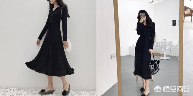 时尚休闲裙黑色-女生黑色丝网裙