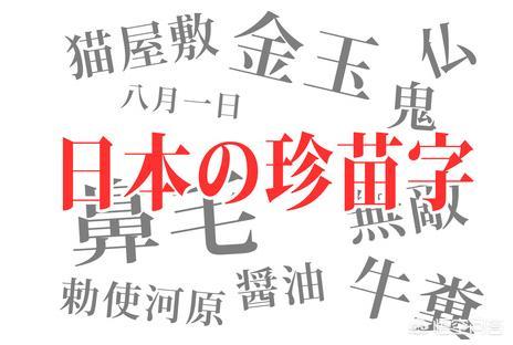 日本有哪些搞笑的名字？