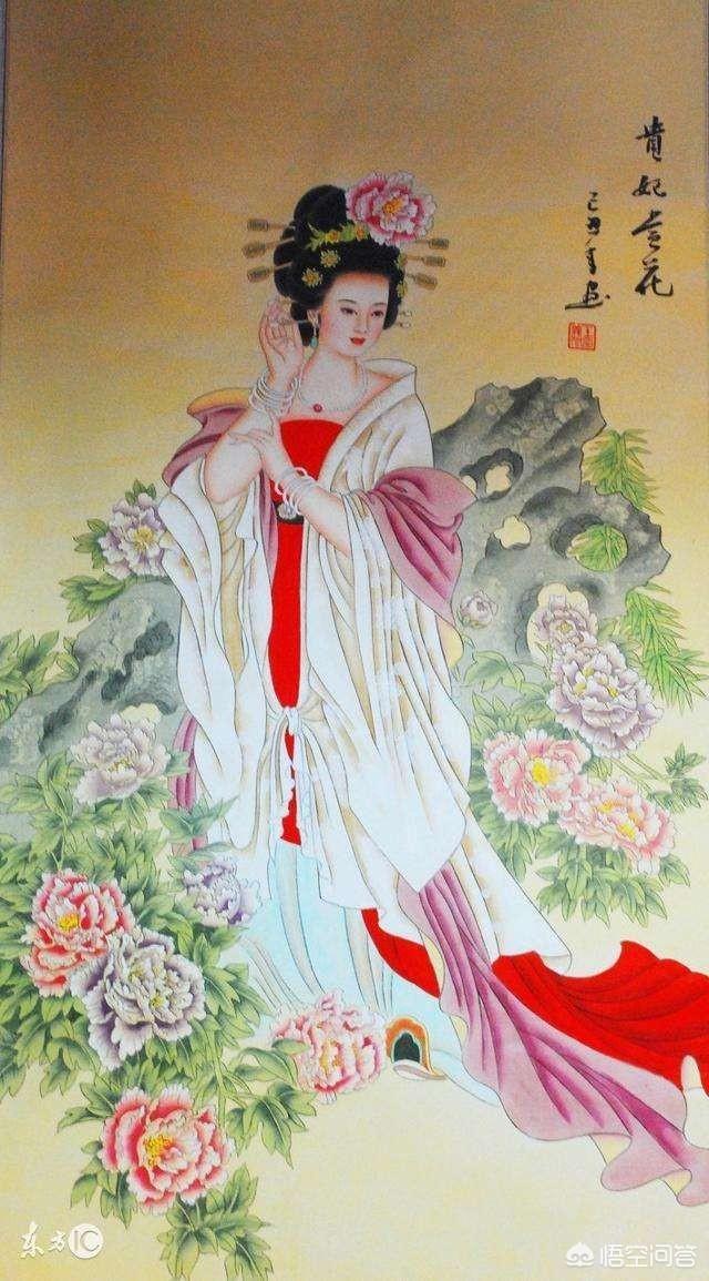 李白杨玉环:《妖猫传》中，李白写的诗是描写杨玉环的吗？