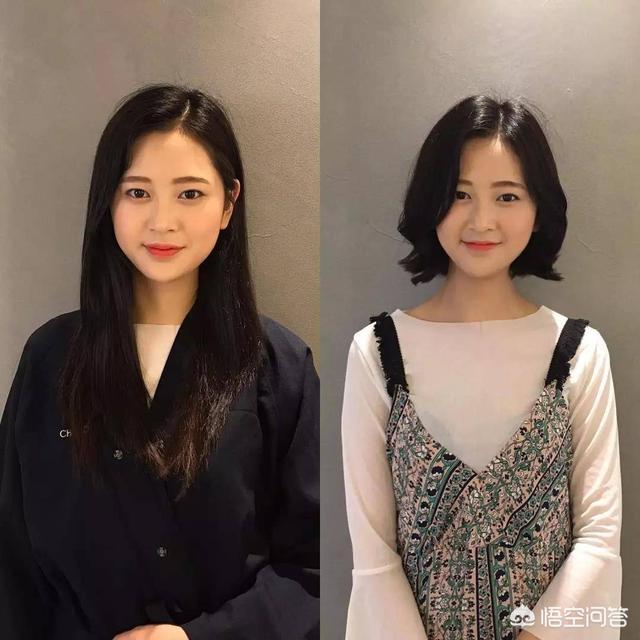 圆脸适合哪种短发？
