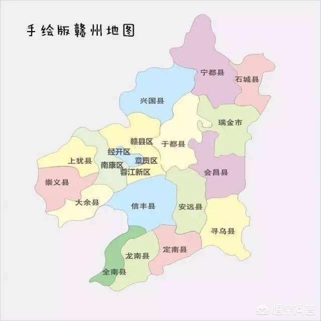 赣州有几个区？