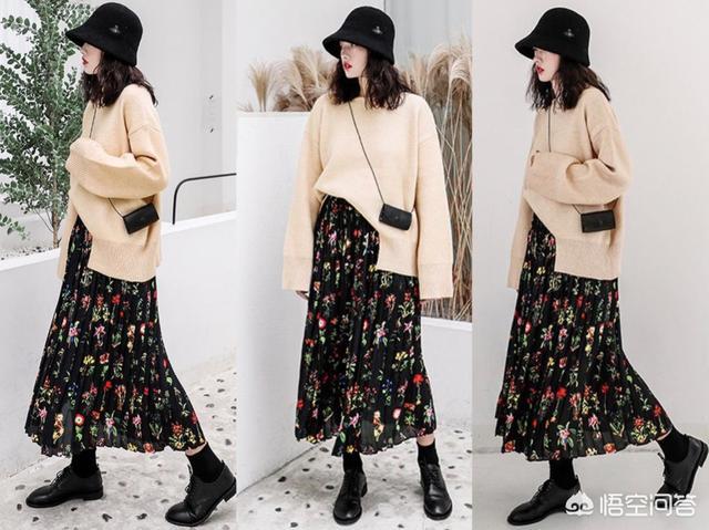 碎花控:碎花裙和什么衣服搭配不俗气？