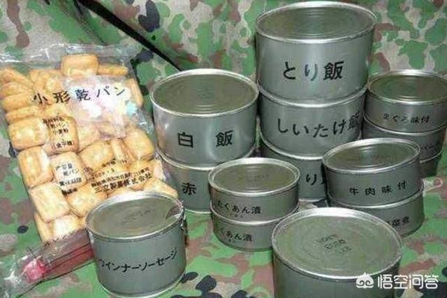 解放军军用罐头图片
