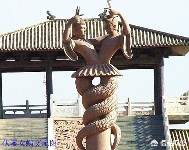 我国出土的一些伏羲女娲图中，两人的手中各拿着曲尺和圆规，这有什么寓意？插图43