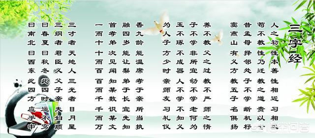 细读《三字经》、《弟子规》你有什么启发？