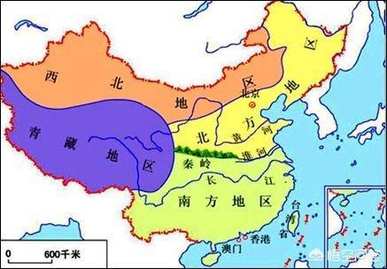 中国的南方和北方是怎么来划分的插图