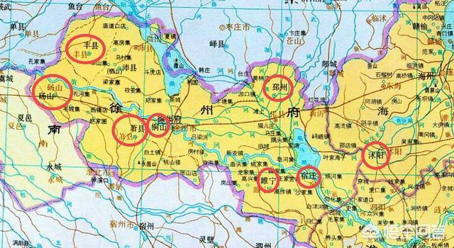 狗狗地图砀山:为什么萧县、砀山人很少来宿州，感觉和宿州人也不亲？