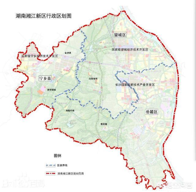 湖南长沙的岳麓区和高新区到底是什么关系?高新区是属于岳麓区吗?