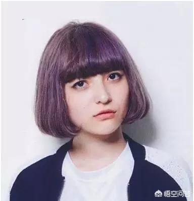 孙俪短发发型图片:方脸的女生适合什么发型，发色？
